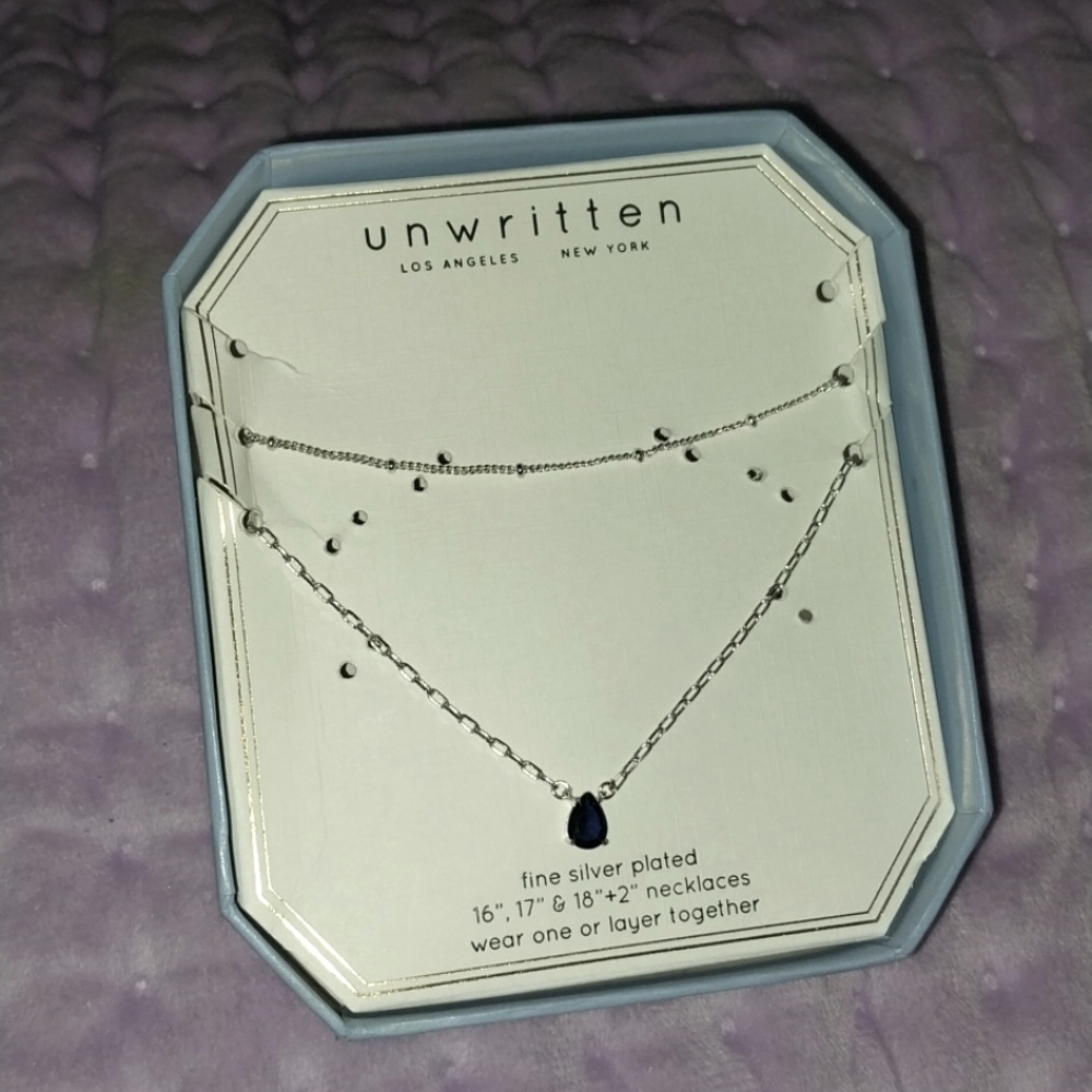 Fine silver 2pc set unwritten
